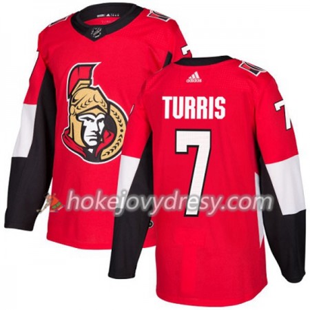 Pánské Hokejový Dres Ottawa Senators Kyle Turris 7 Červená 2017-2018 Adidas Authentic